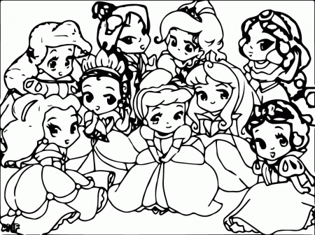 baby disney princess coloring pages - High Quality Coloring Pages