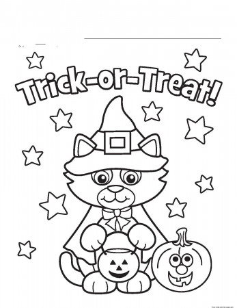 Halloween Coloring Pages Printables Printable Toddler New Attachment Free –  Approachingtheelephant