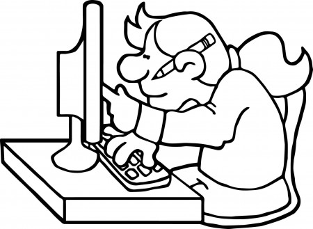 Computer Coloring Pages – Printable ...