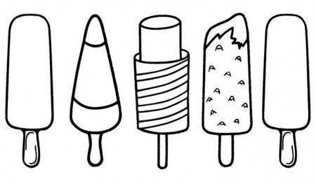 Favorite Popsicle Coloring Pages for ...
