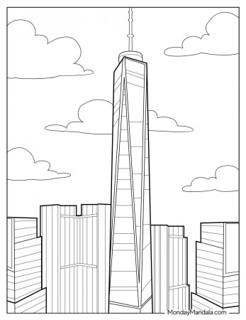 20 New York Coloring Pages (Free PDF ...
