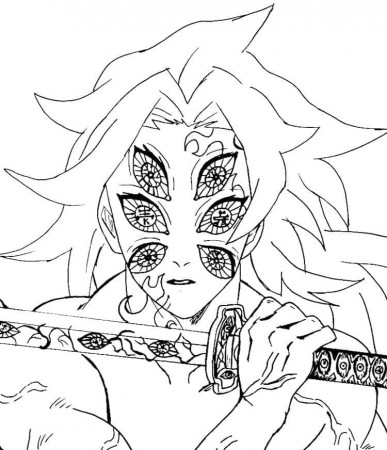 Anime Demon Slayer Coloring Pages