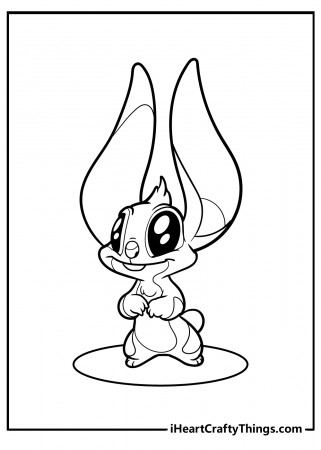 Lilo & Stitch Coloring Pages (100% Free ...