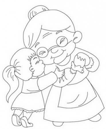 Grandparents Day Coloring Pages - Get Coloring Pages