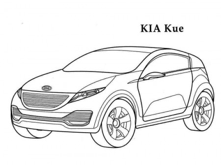 Kia coloring pages. Free Printable Kia coloring pages.