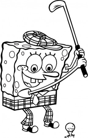 Golf Coloring Pages - Best Coloring Pages For Kids