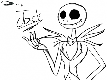 13 Pics of Scary Jack Skellington Coloring Pages - Nightmare ...