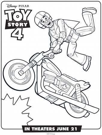 Disney Coloring Pages Toy Story Fresh Toy Story 4 Forky ...