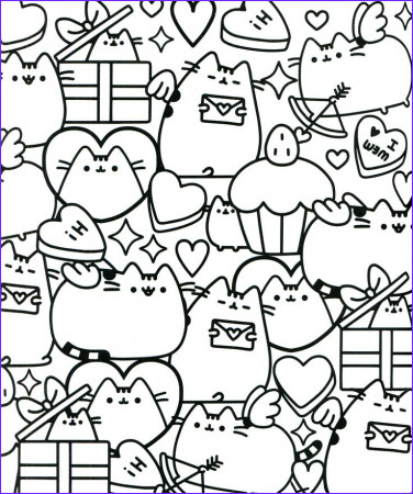 Pusheen the Cat Coloring Pages New Photos Pusheen Coloring ...