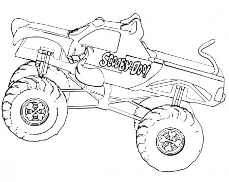 Coloring Book : Coloringges Phenomenal Monster Truck Free ...
