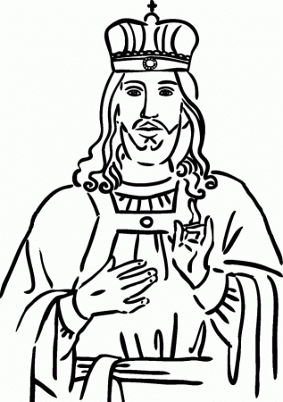 Christ the King Coloring Pages | Kids Play Color