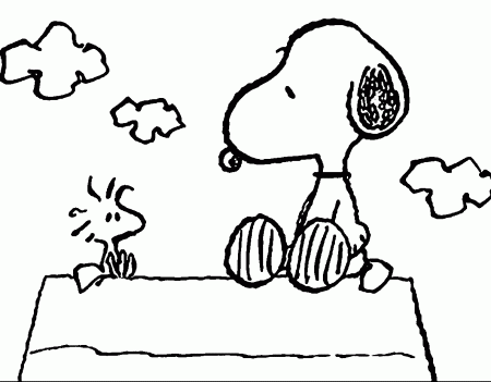Celebrity Image Peanuts Snoopy Woodstock Coloring Page ...