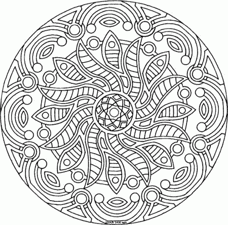 detailed coloring - Colouring Pages