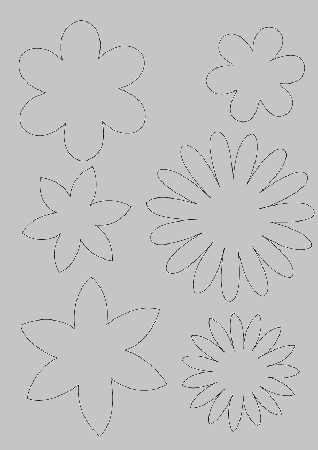 flowers shapes
