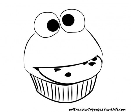 Cute Cupcake Coloring Pages #3902 Cupcake Coloring Pages ...