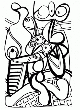 Adult Coloring Pages Picasso