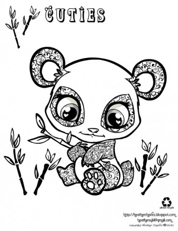 Adorable Cartoon Panda Coloring Pages - Coloring Pages For All Ages