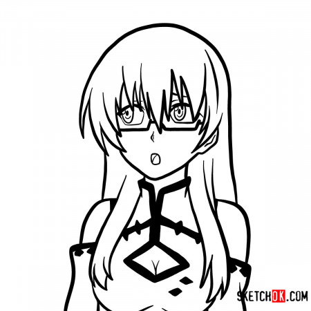 How to draw Sheele | Akame Ga Kill - Sketchok easy drawing guides