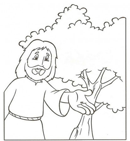 Mustard Seed Coloring Page (With images) | Coloring pages ...
