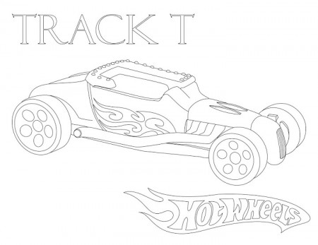 Coloring Pages Of Hot Rods - Best Coloring Pages Collections