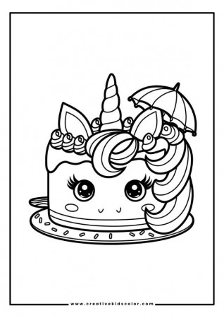 Unicorn Coloring Pages (30+ Easy and ...