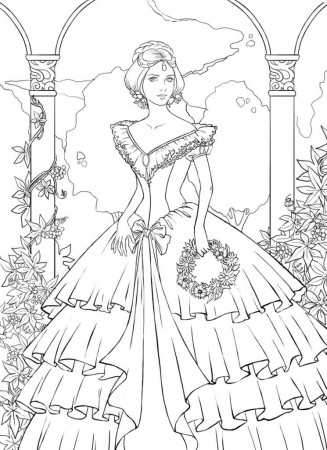 Detailed Landscape Coloring Pages For Adults Coloring Online ...