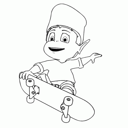 Adiboo coloring pages ~ Coloring pages for kids