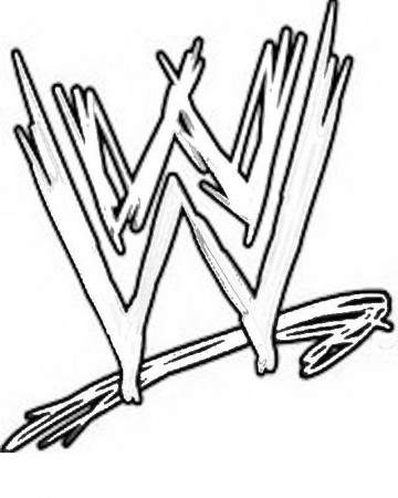 Related Wwe Coloring Pages item-14036, Wwe Coloring Pages John ...