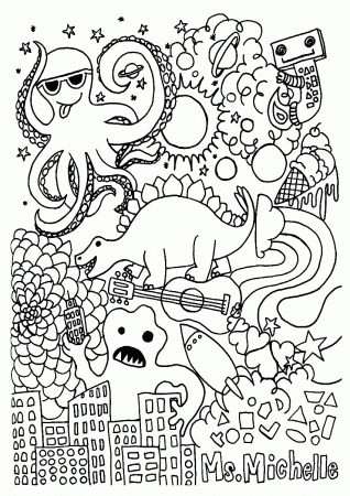 Coloring Contest Page