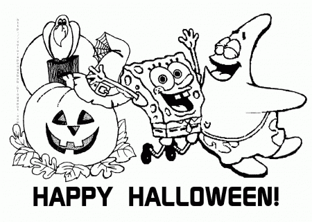 Free Printable Coloring Pages For Halloween | Free Coloring Pages