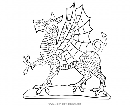 Dragon 8 Coloring Page for Kids - Free Dragons Printable Coloring Pages  Online for Kids - ColoringPages101.com | Coloring Pages for Kids