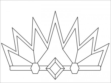 16+ Free Crown Shape Templates, Crafts And Colouring Pages