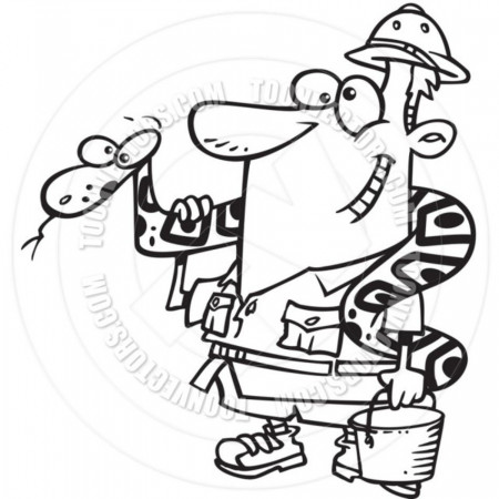 Zoo Keeper Clip Art Black And White free image download