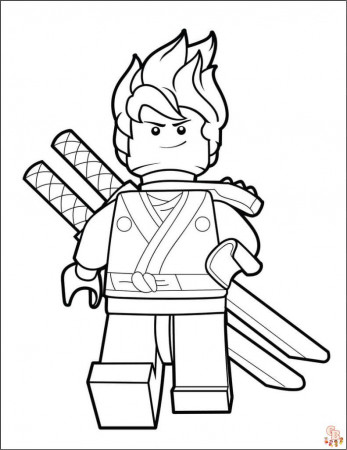 Fun Lego Ninjago Coloring Pages for Kids – OnTableTop – Home of Beasts of  War