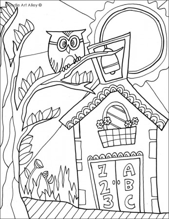 End of the Year Coloring Pages & Printables - Classroom Doodles
