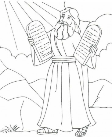 Bible - Moses (Ten Commandments) ...