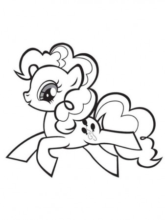 My Little Pony Happy Pinkie Pie Coloring Page - My Little ...