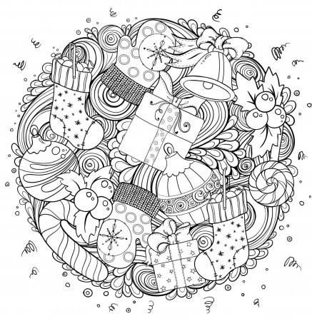 Top 36 Fabulous Happy New Year 2020 Colouring Page Pictures ...