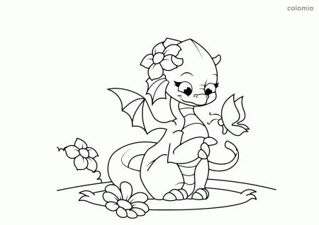 Dragons coloring pages » Free & Printable » Dragon coloring sheets