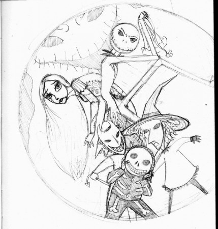 2015 nightmare before Christmas coloring pages - wallpapers ...