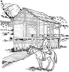 Landscape For Adults - Coloring Pages for Kids and for Adults