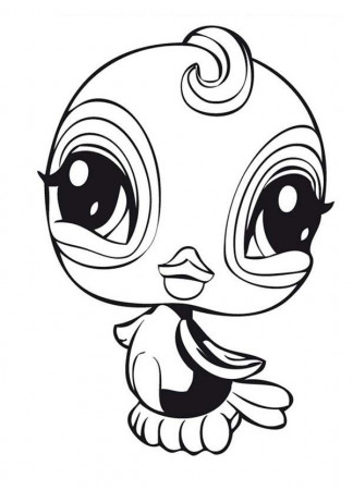 Littlest Pet Shop Coloring Pages Online Free - Coloring