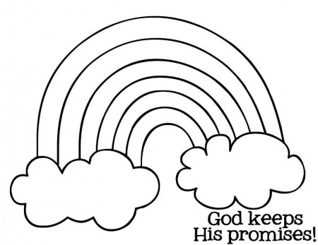 Download Free Coloring Pages Of Rainbows - Pipevine.co