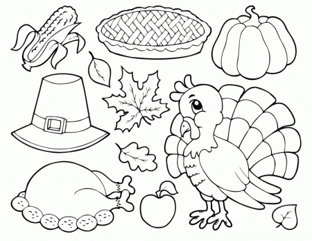 Free Peanuts Thanksgiving Coloring Pages - Coloring Page