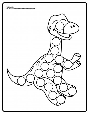 Fun and Easy Dot Marker Coloring Pages ...