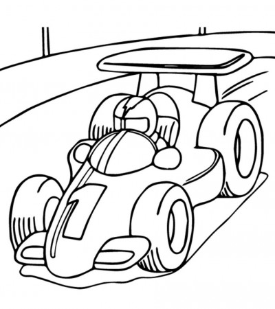 Top 25 Race Car Coloring Pages For Your ...