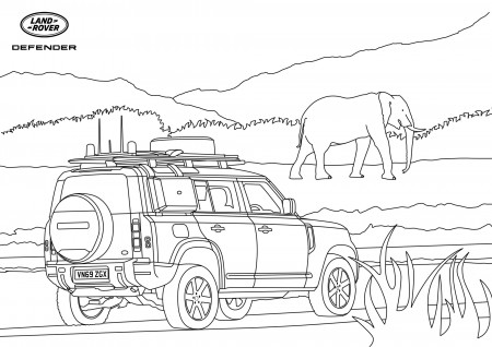 official Defender coloring book ...