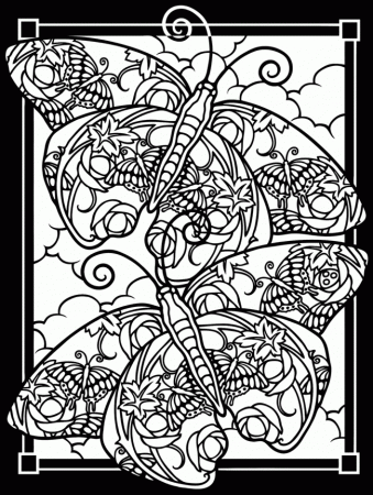 stained glass window coloring pages free 3637 - Gianfreda.net
