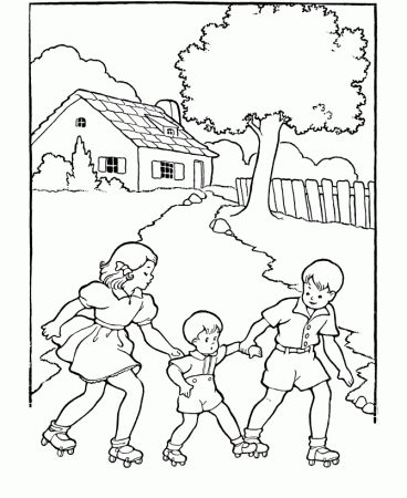 Boys and Girls Coloring Page Sheets - Kids Coloring pages of ...