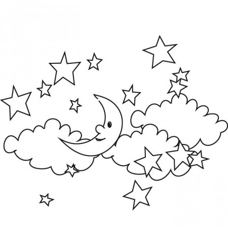 Star Coloring Pages and Book | UniqueColoringPages